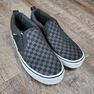 Checkered Slip-On Vans